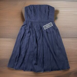 J. Crew Factory | Dresses | J Crew Jcrew Blue Bridesmaid Dress | Poshmark